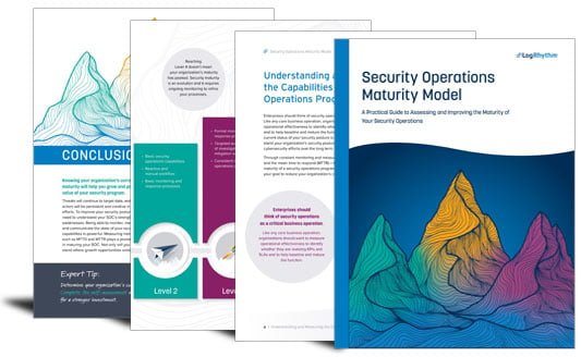 The LogRhythm Security Operations Maturity Model