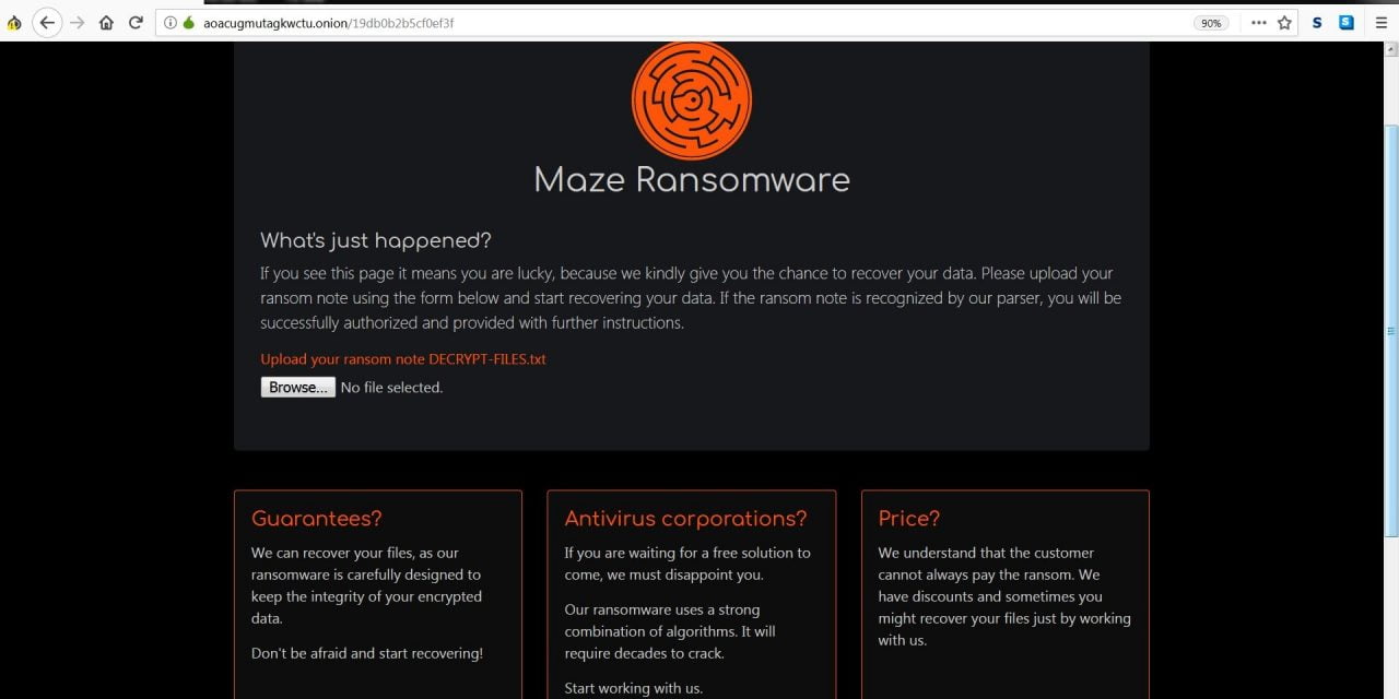 Maze ransomware strikes tech giant Canon