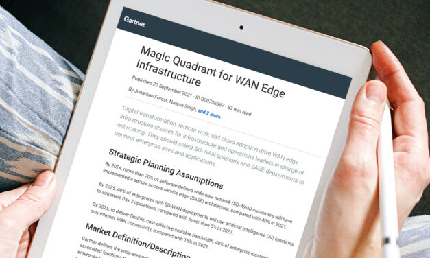 Magic Quadrant for WAN Edge Infrastructure