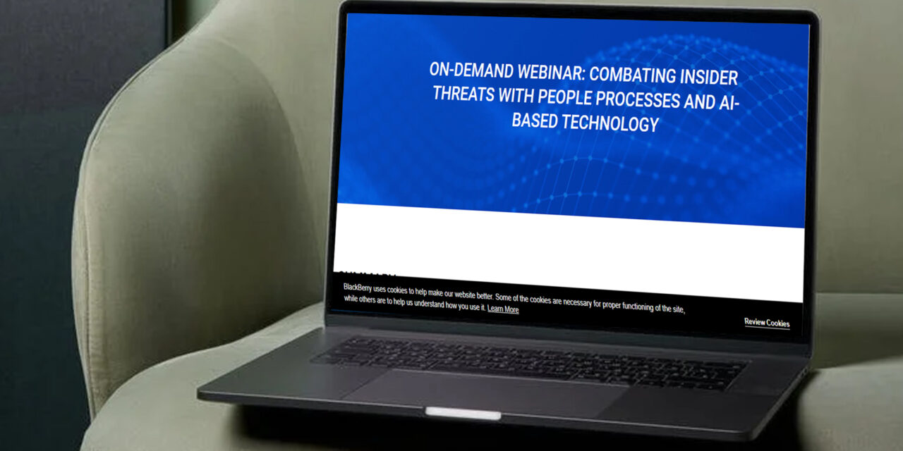 On-demand webinar: Combating insider threats with people processes and ai-based technology
